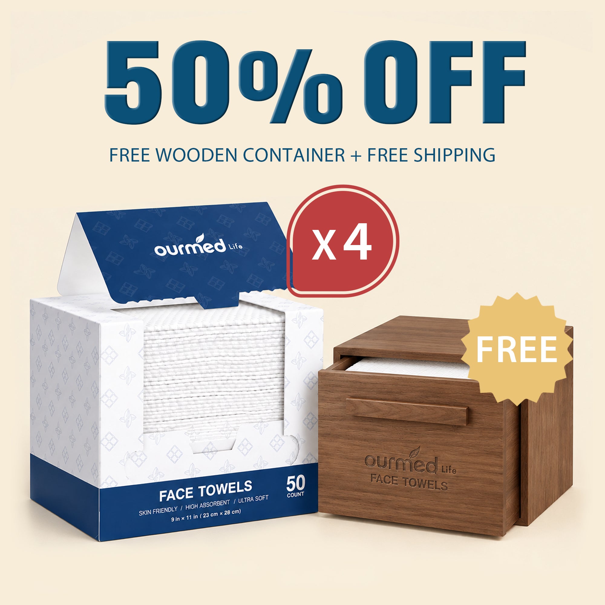 Choose 4,7,10,or 13 Pack—Walnut Holder Included
