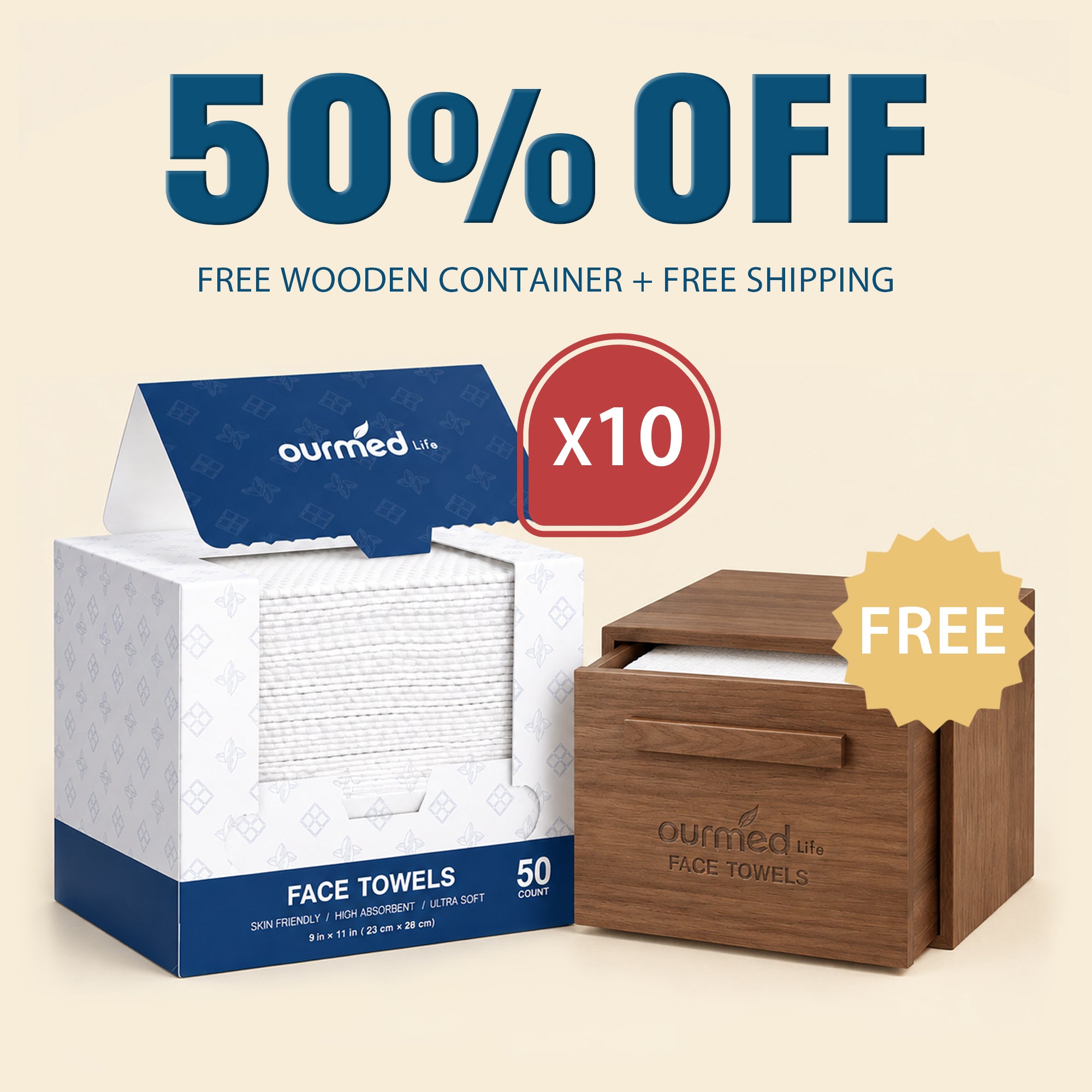 Choose 4,7,10,or 13 Pack—Walnut Holder Included