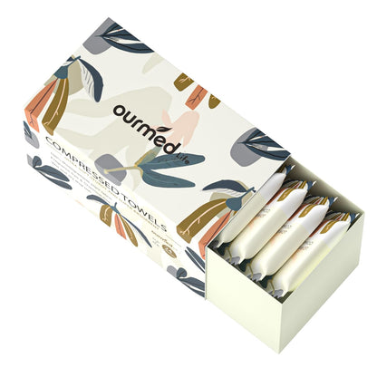 Ourmed Life Disposable Compressed Camping Face Towels