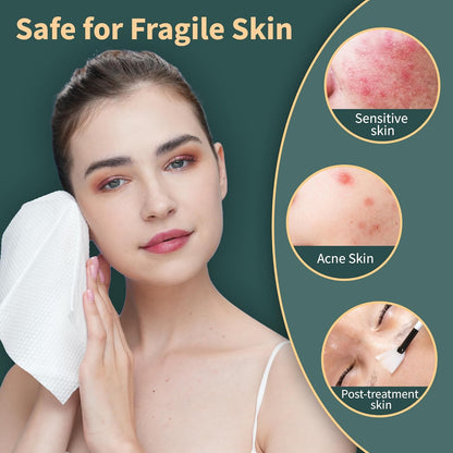 Ourmed Life Disposable Face Towels, 60 Count
