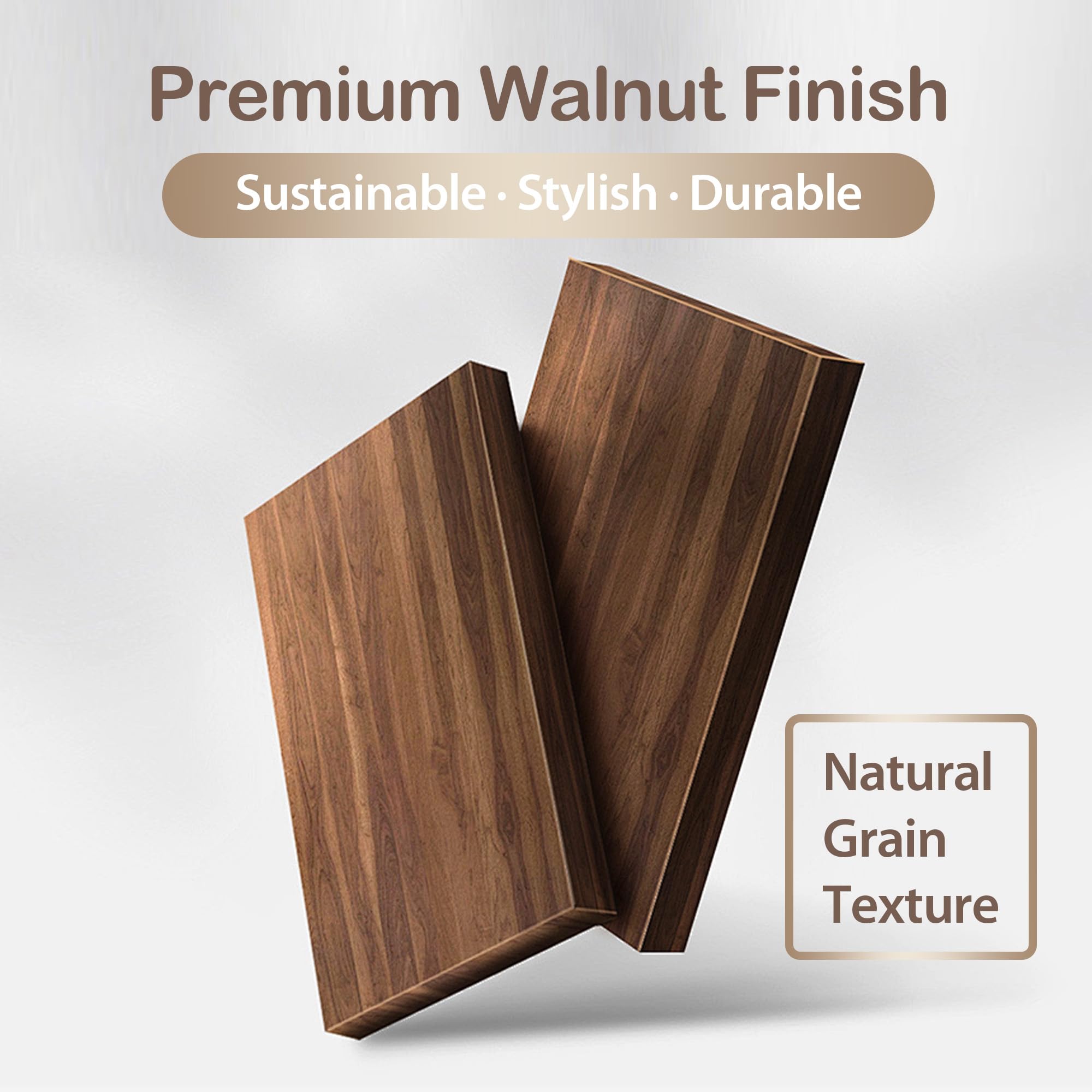Choose 4,7,10,or 13 Pack—Walnut Holder Included