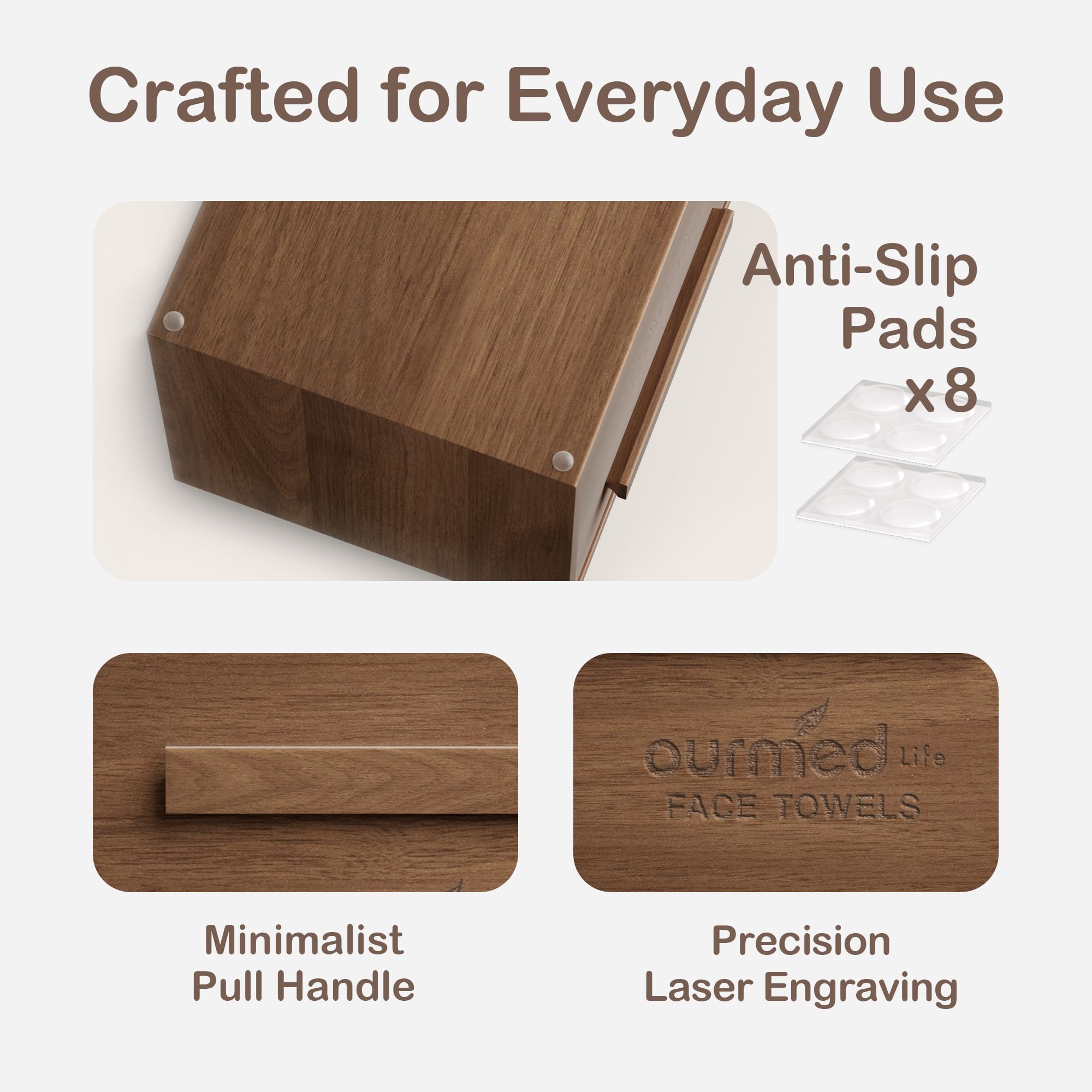 Choose 4,7,10,or 13 Pack—Walnut Holder Included